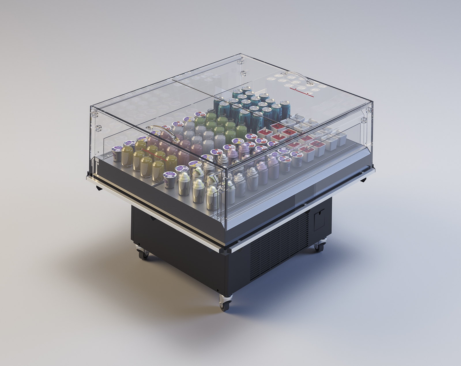 MAXIM 2 Refrigerated display case for self-service sale