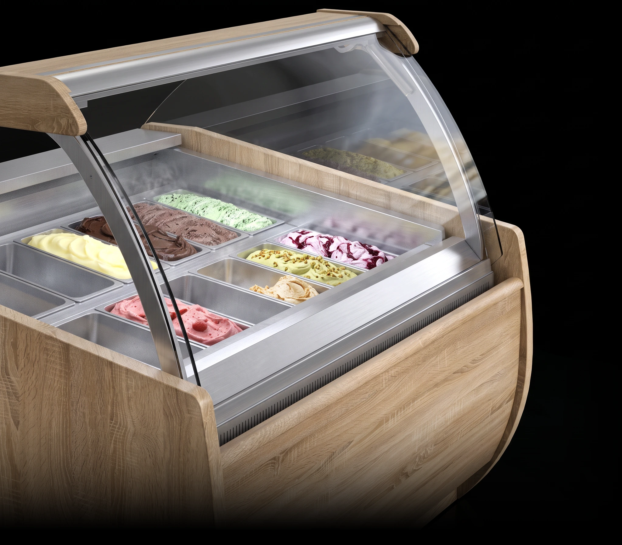 Dystrybutor na lody gałkowe