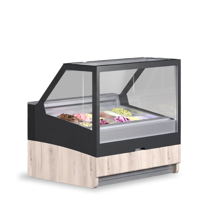Witryna mroźnicza na lody